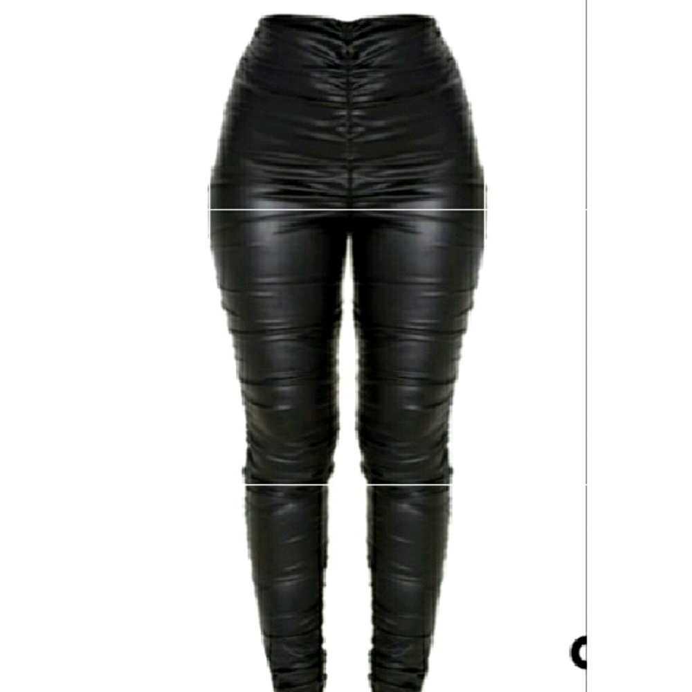 Black Leather Pants